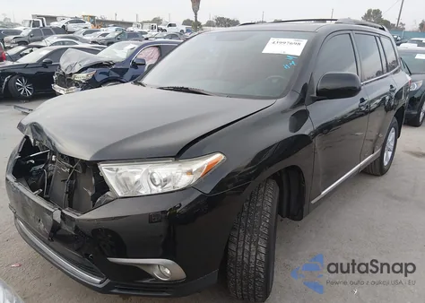 2012 Toyota Highlander Se from USA, damaged, VIN 5TDZA3EH0CS028712